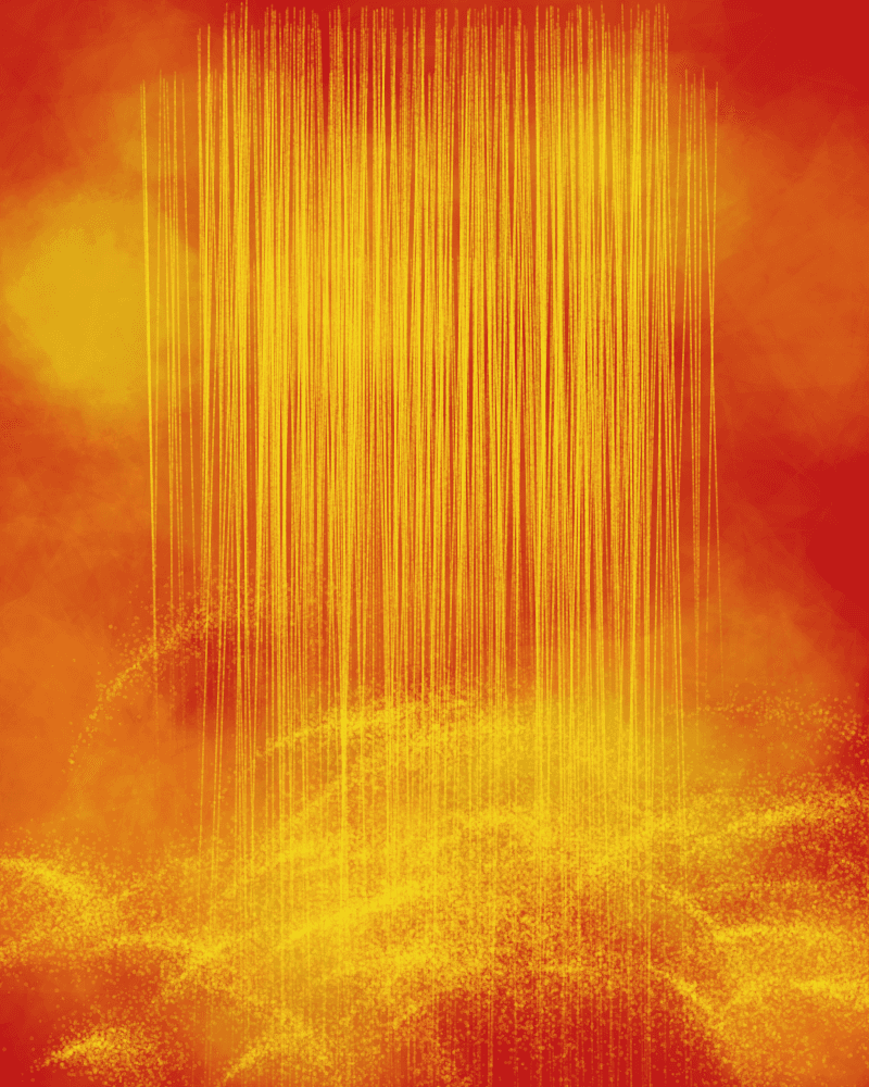 Pat Steir's Waterfalls